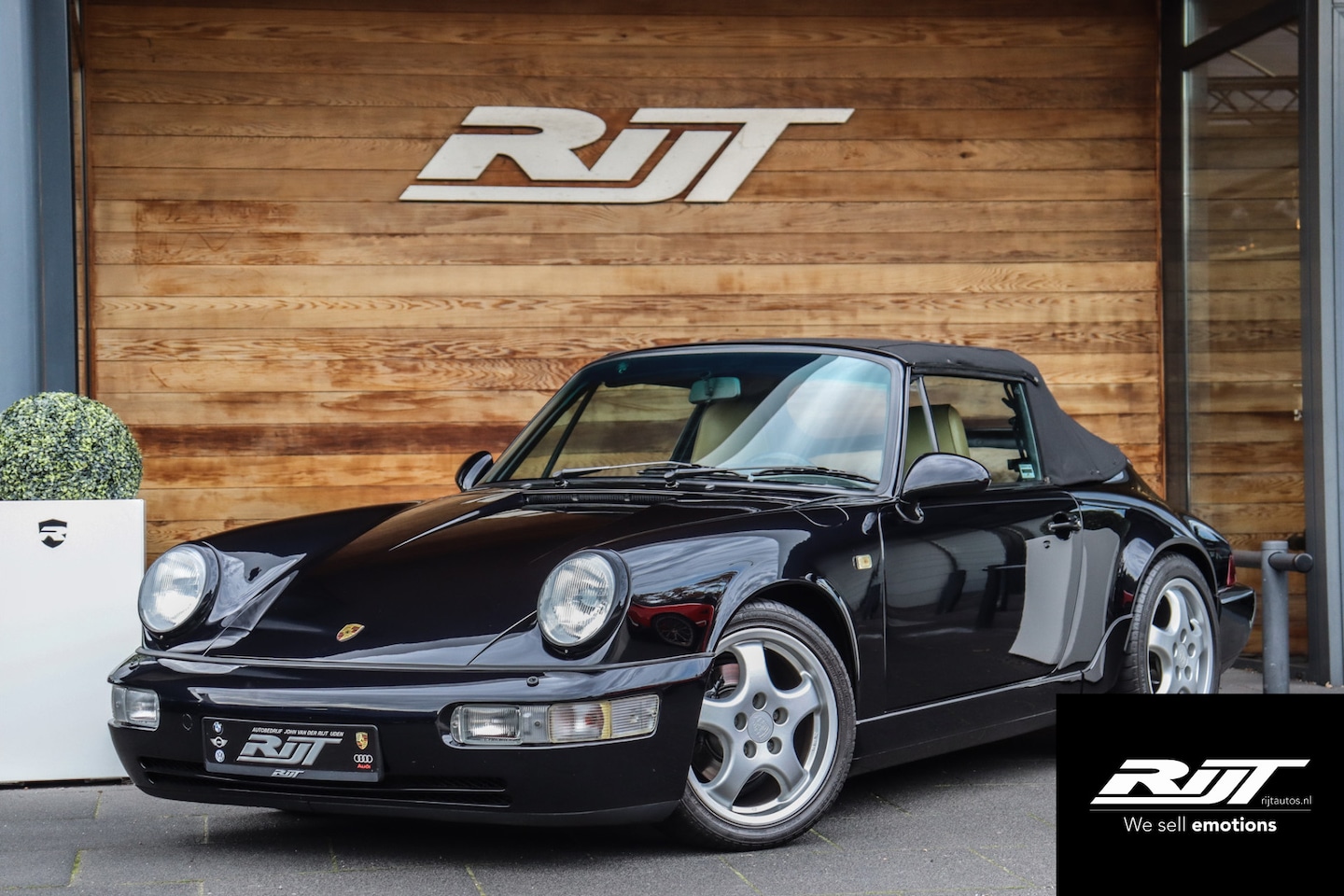 Porsche 911 Cabrio - 964 3.6 handgeschakeld - AutoWereld.nl