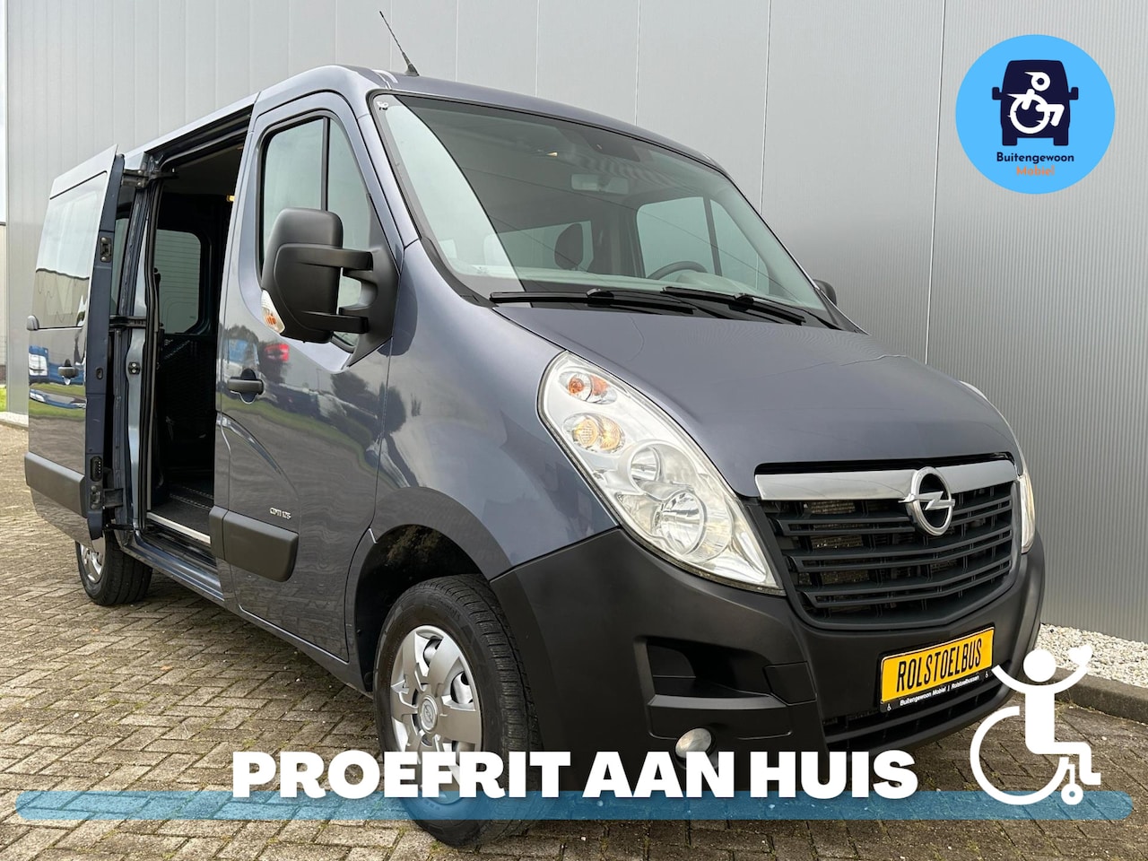 Opel Movano - Rolstoelbus AIRCO | Lift + draaibare stoel + Elek. Deuren - AutoWereld.nl