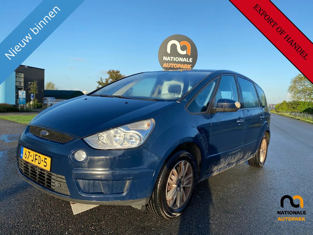 Ford S-Max - 2009 * 2.0 16 V flexifuel * 319.D KM * EXPORT !! - AutoWereld.nl