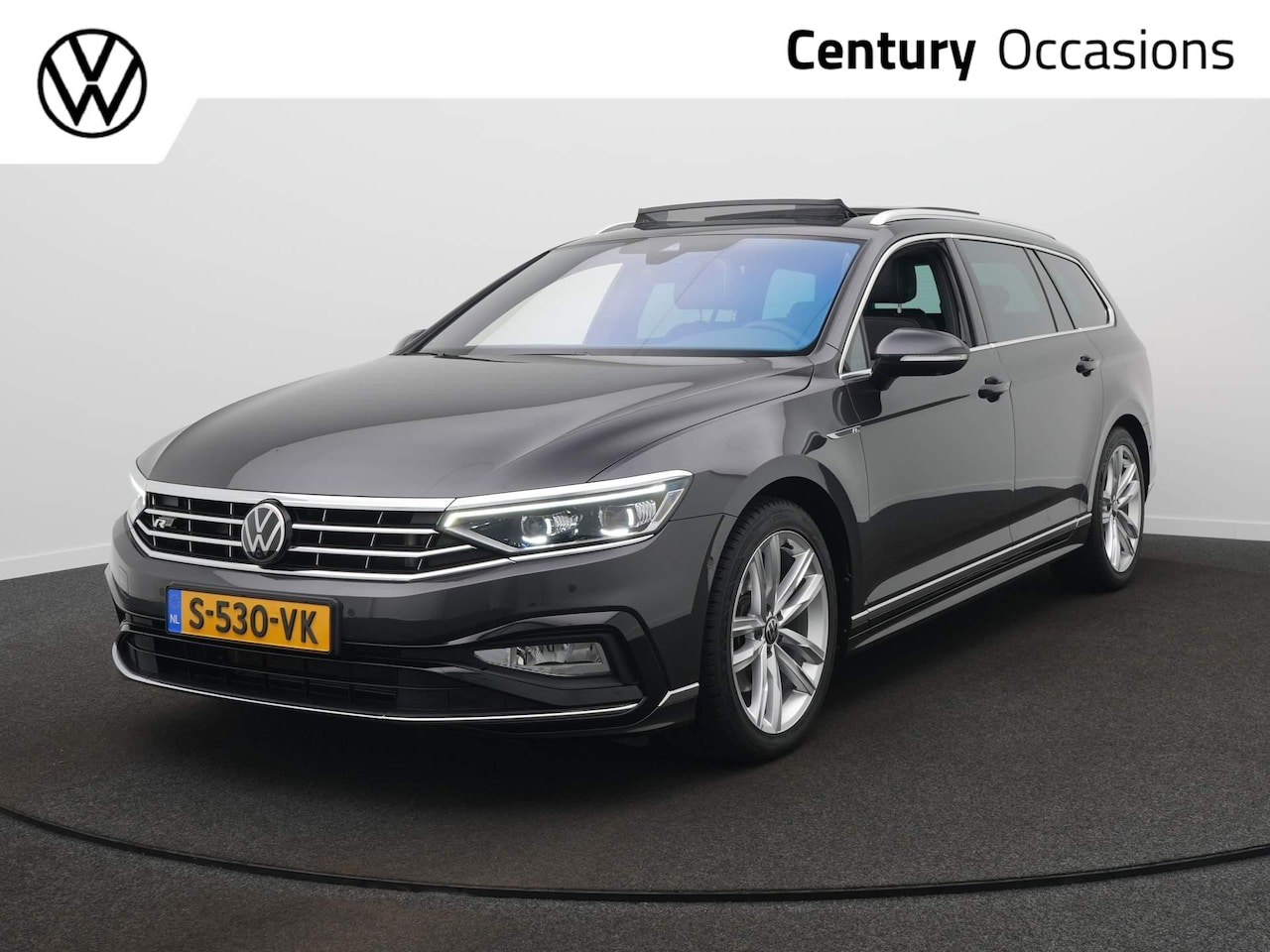 Volkswagen Passat Variant - 1.5 TSI R-Line Business + Navi / Clima / Adaptive Cruise / Panoramadak / Leer / Harman Kar - AutoWereld.nl