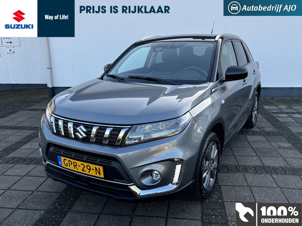 Suzuki Vitara - 1.5 Hybrid Select AllGrip AUTOMAAT RIJKLAAR PRIJS - AutoWereld.nl