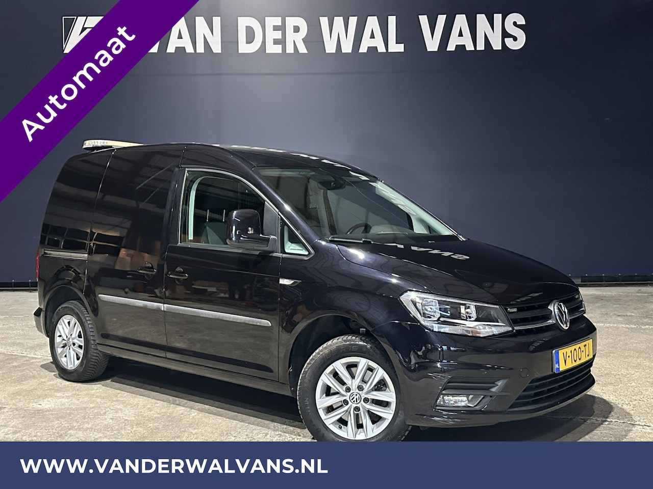 Volkswagen Caddy - 2.0 TDI 102pk Automaat L1H1 Euro6 Airco | Camera | 1500kg Trekhaak cruisecontrol, parkeers - AutoWereld.nl