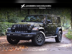 Jeep Wrangler Unlimited - 4xe 380pk 80th Anniversary / Navi / Leder / Keyless / Off-Road Camera