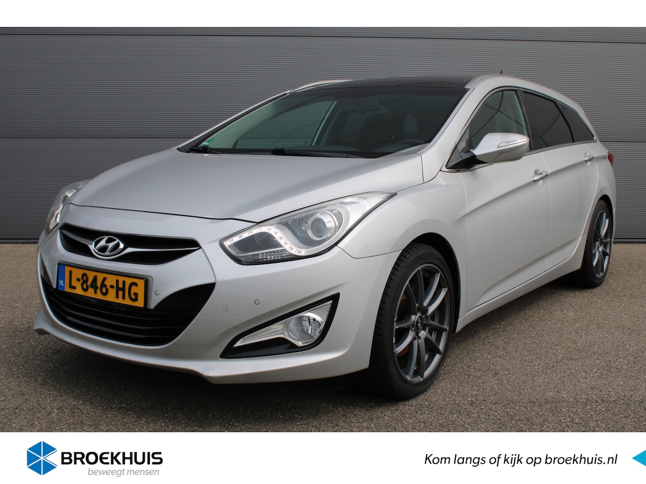 Hyundai i40 Wagon - i-Motion 2.0 GDI 130KW | NAVI | TREKHAAK | 1500kg Trekgewicht | Schuif/kantel dak | - AutoWereld.nl