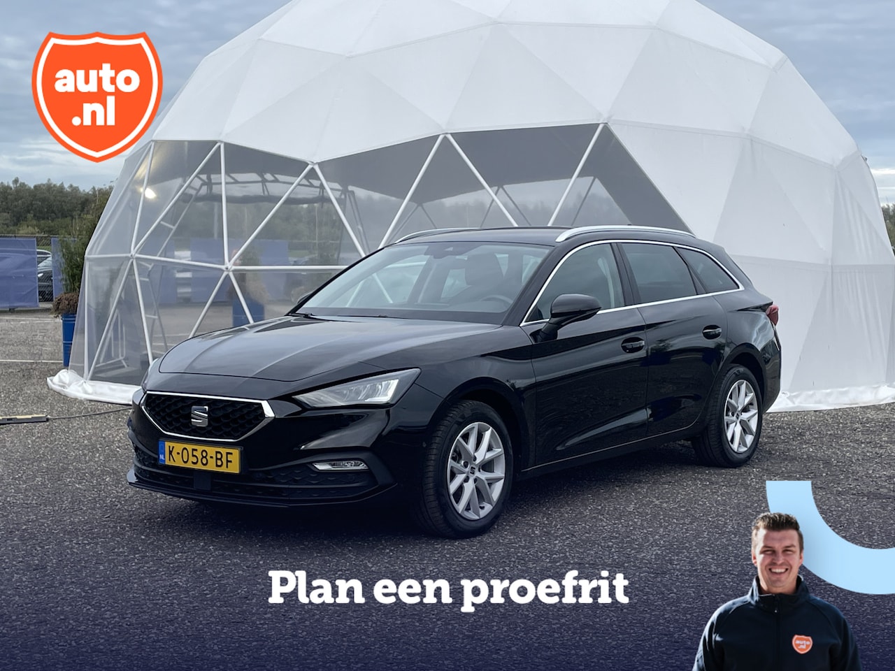 Seat Leon Sportstourer - 1.5 TSI Style Launch Edition | Camera | Carplay | Adapt Cruise Control | Keyless Start | - AutoWereld.nl