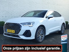 Audi Q3 Sportback - 45 TFSIe 2X S-LINE BLACK 245PK VIRT.COCKPIT/ELEK.A-KLEP/ADAP.CRUISE/STOELVERW