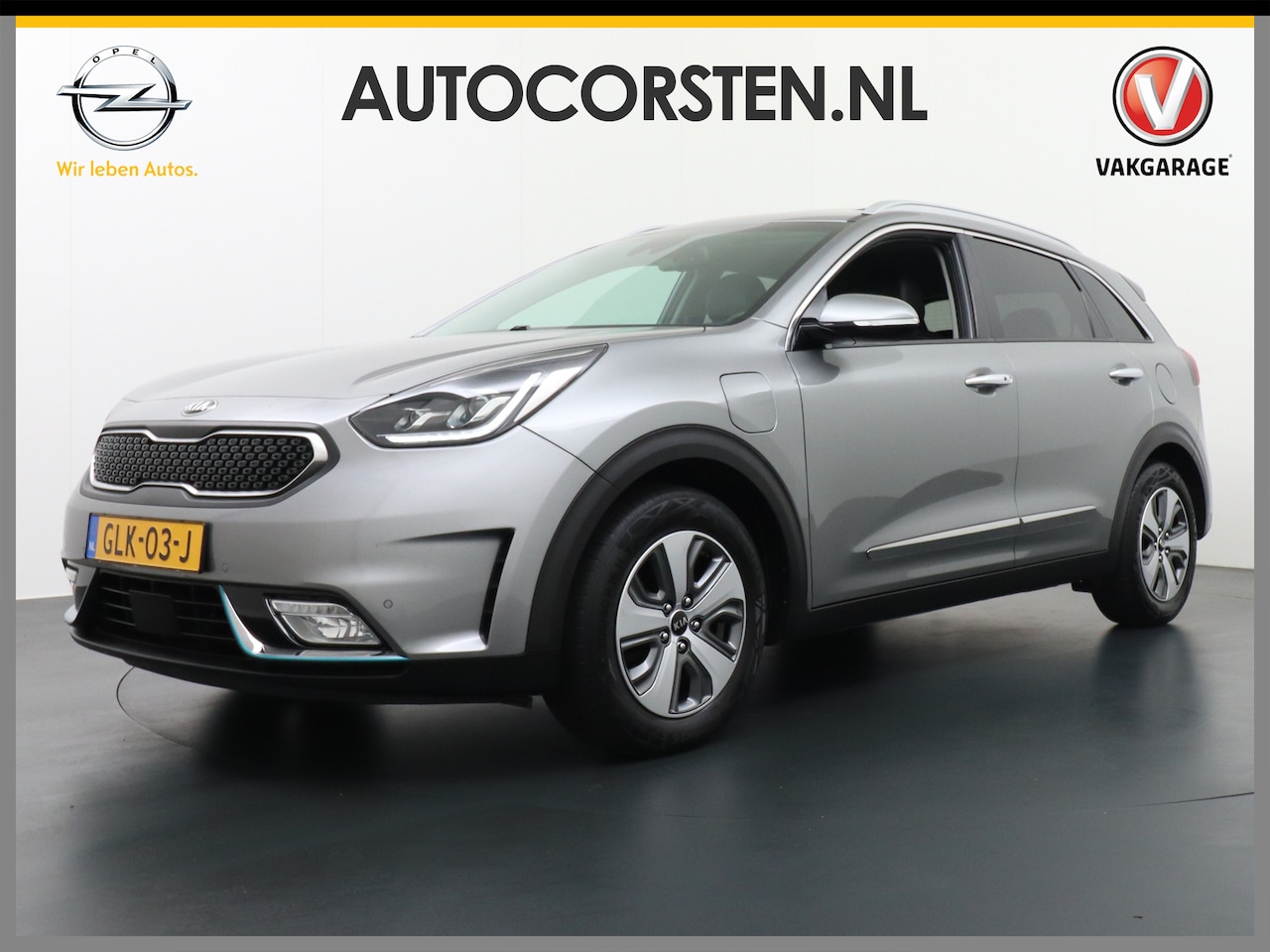 Kia Niro - AUT. 6 141pk PHEV Leer+Elektr.+Verwarmd+Gekoeld/Geventileerd! Schuifdak Navi Apple Android - AutoWereld.nl