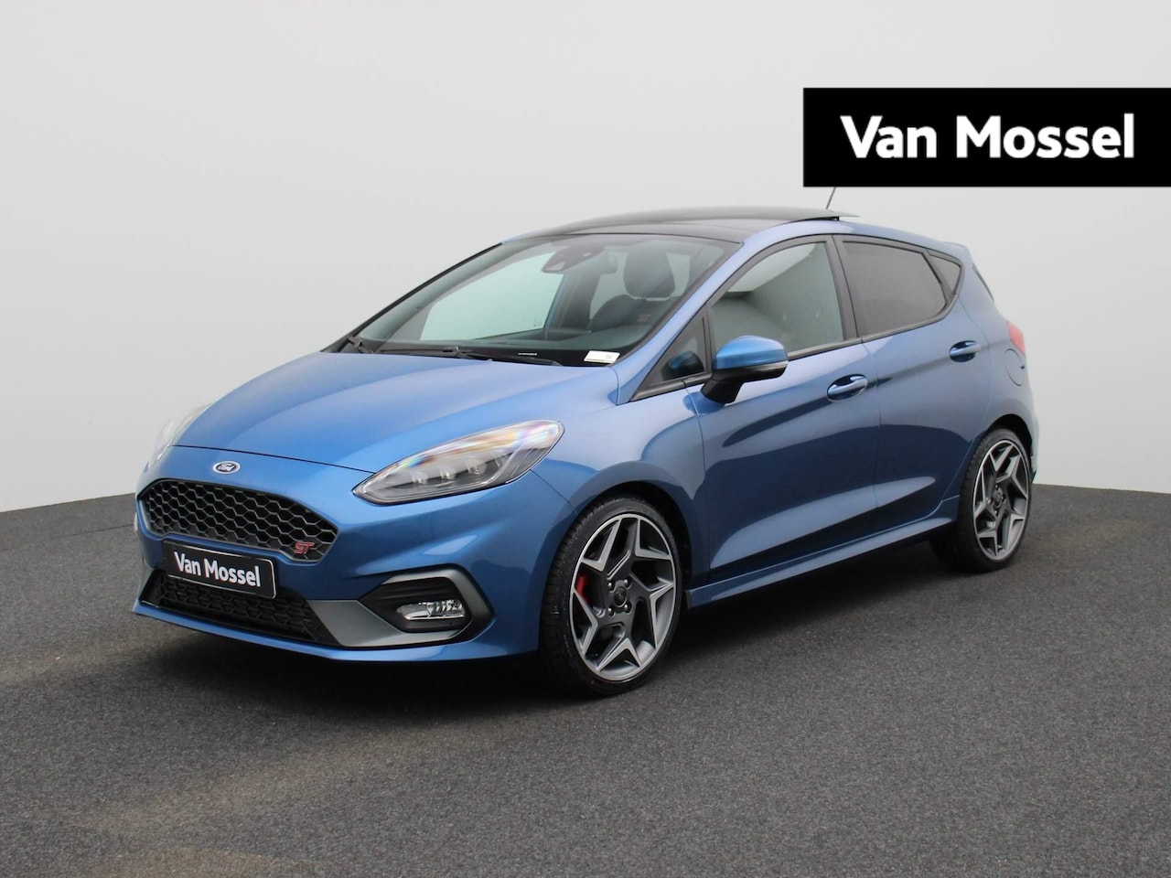 Ford Fiesta - 1.5 EcoBoost ST-3 | ST 200PK | Half-Leder | Navigatie | Climate Control | Schuifdak | Diff - AutoWereld.nl