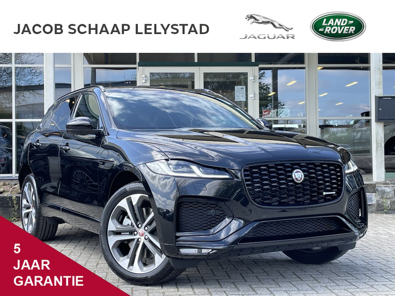 Jaguar F-Pace - 2.0 P400e PHEV R-Dynamic Black | 5 jaar garantie | 0 km - NIEUW | Panoramadak | Adaptive C - AutoWereld.nl