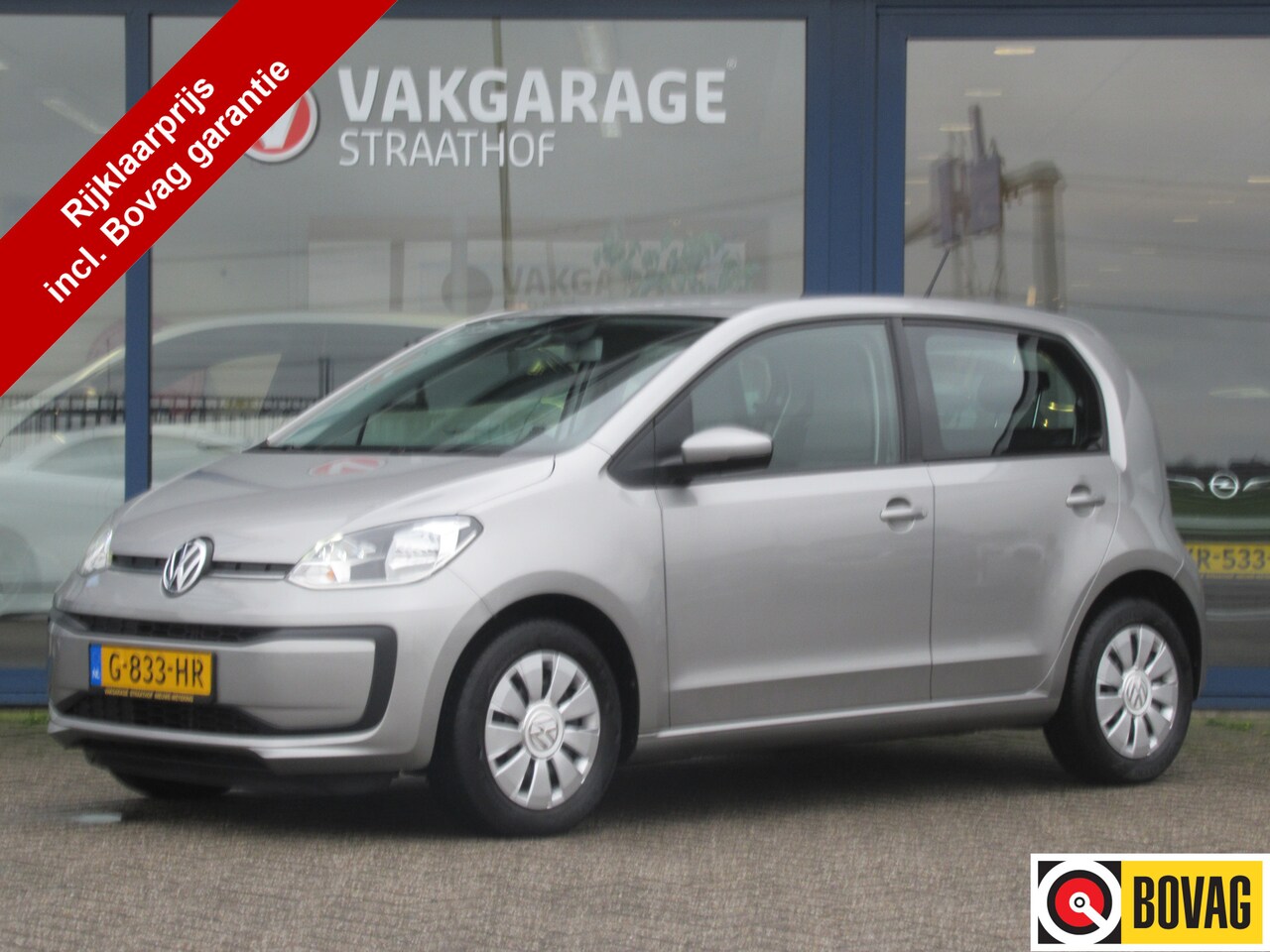 Volkswagen Up! - 1.0 BMT move up! 5-Drs / Airco / DAB - AutoWereld.nl