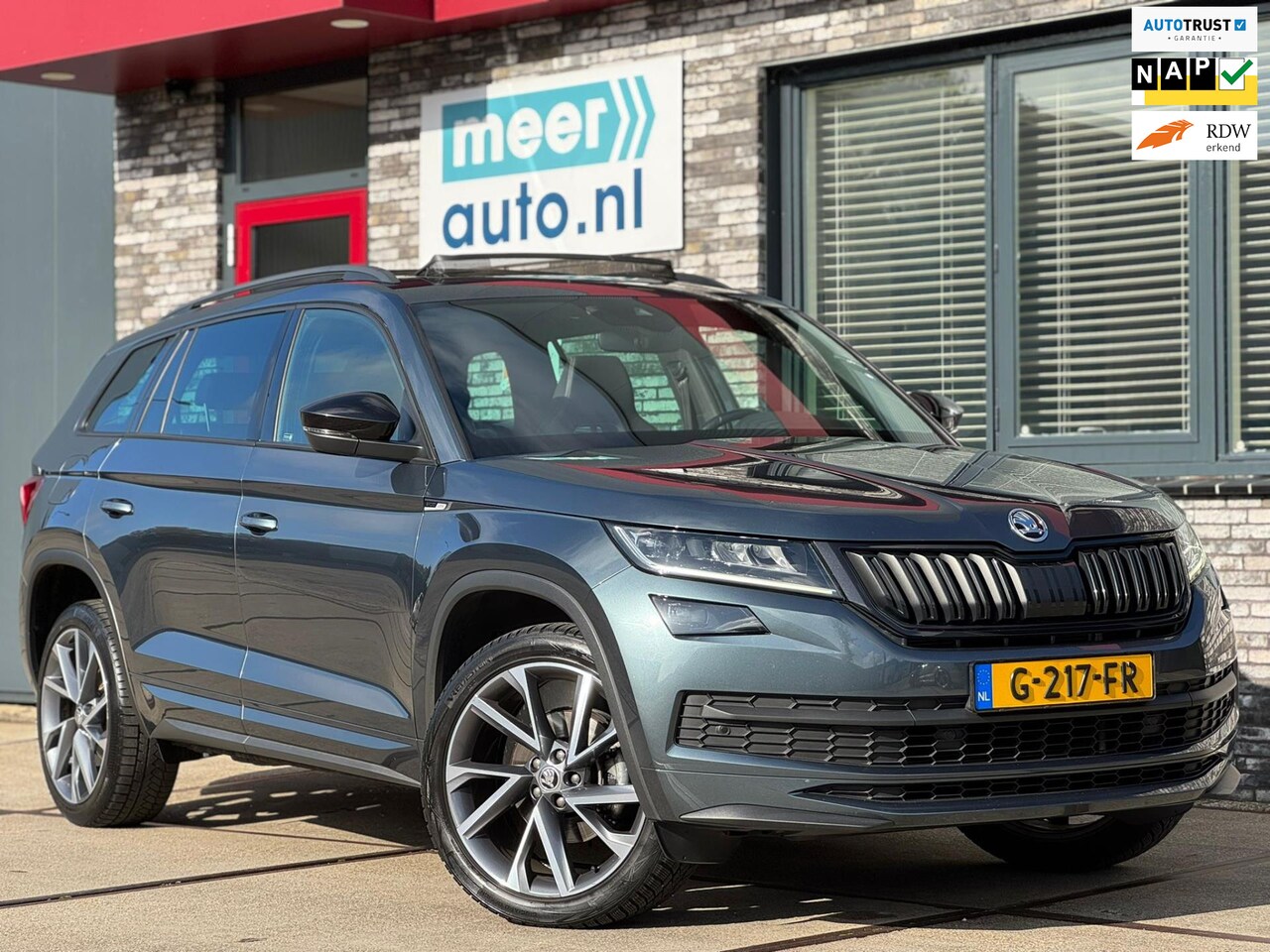 Skoda Kodiaq - 1.5 TSI Sportline DSG VOL! VIRTUAL l PANO l CAMERA l CANTON l SFEER l TREKHAAK l CARPLAY l - AutoWereld.nl