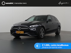 Mercedes-Benz C-klasse Estate - 300 e AMG Line Night pakket | Panoramadak | 360gr camera | Memory | Alarm | Smartphone int