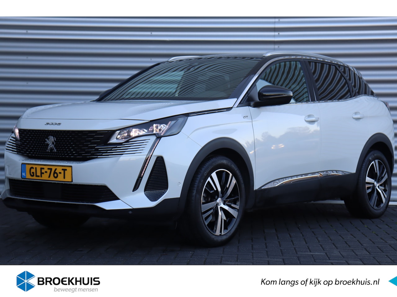 Peugeot 3008 - 1.2 PURETECH 130PK GT AUTOMAAT / NAVI / LEDER / CLIMA / PDC / 18" LMV / CAMERA / KEYLESS / - AutoWereld.nl