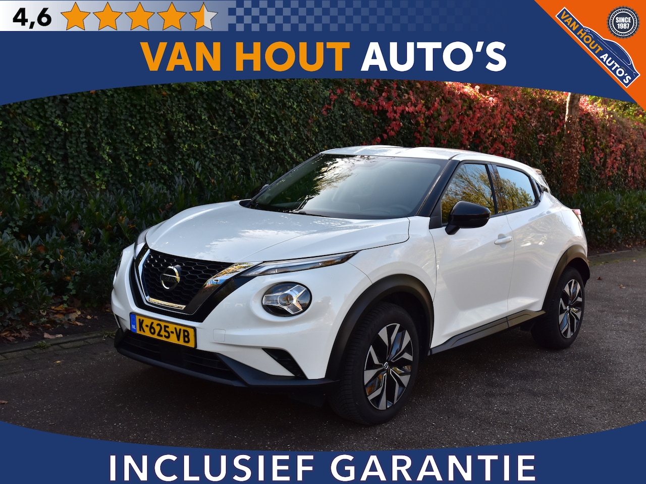 Nissan Juke - 1.0 DIG-T Acenta | CARPLAY | CAMERA | TREKHAAK - AutoWereld.nl