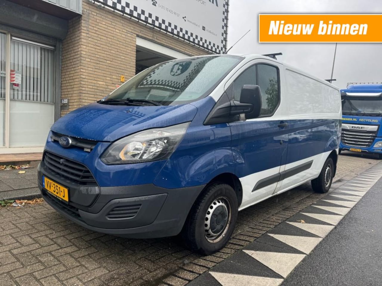 Ford Transit Custom - 290 2.2 TDCI L2H1 Economy Edition AIRCO 1STE EIG. NAP APK PRIMA - AutoWereld.nl