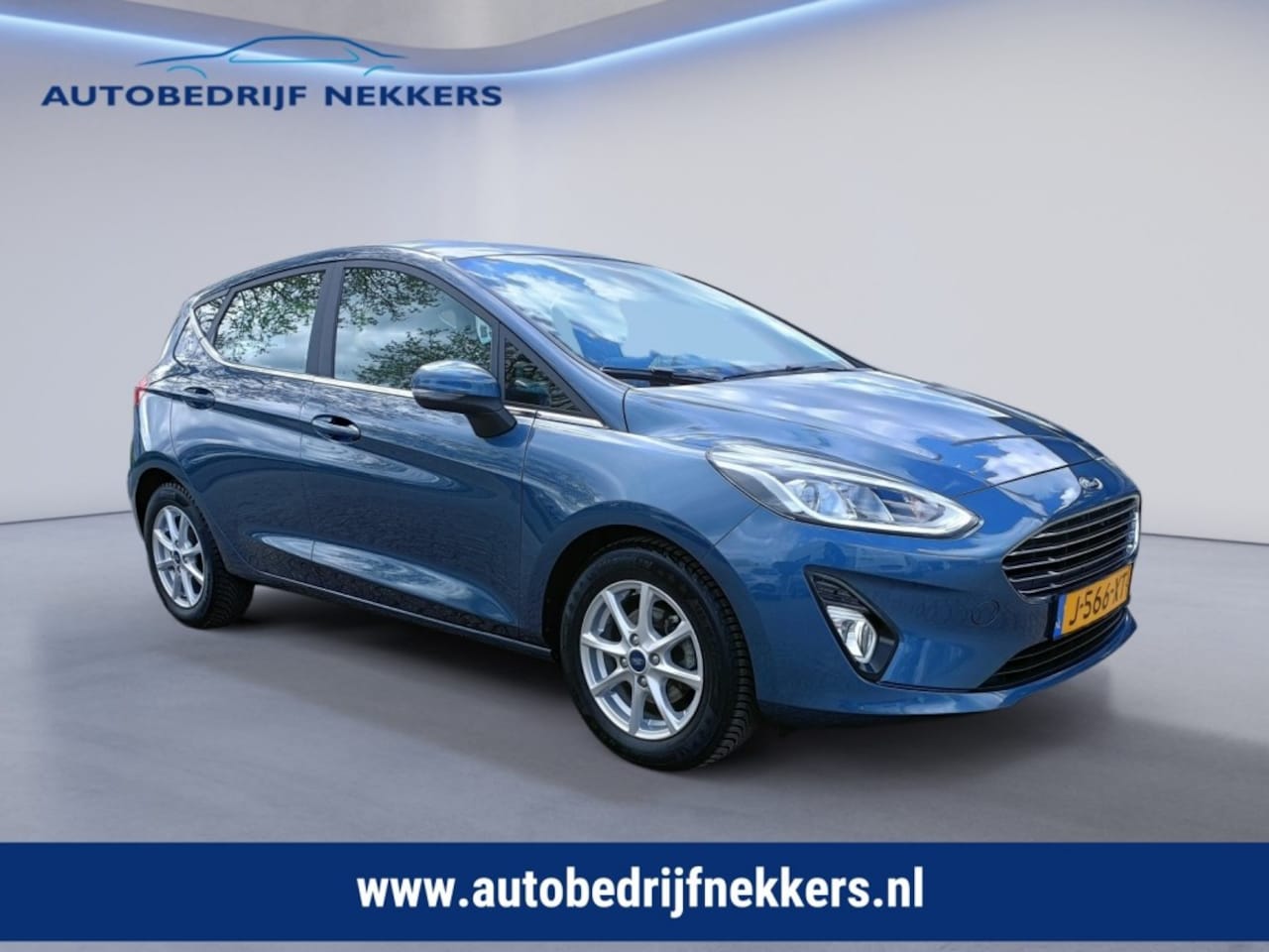 Ford Fiesta - 1.0 ECOB.HY. TIT. airco navigatie - AutoWereld.nl