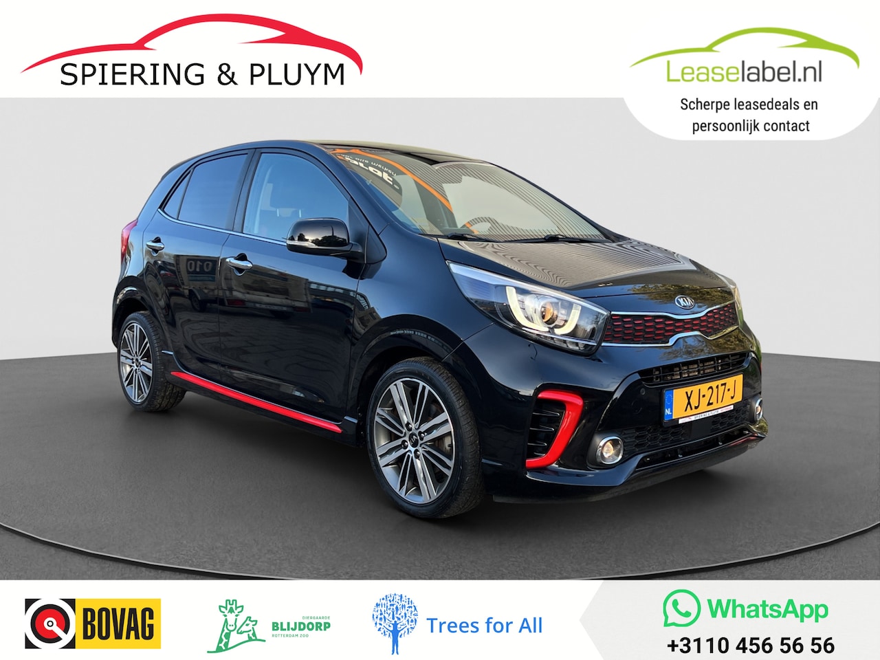 Kia Picanto - 1.0 T-GDI GT-Line | Navi | 100PK | Leder | Keyless - AutoWereld.nl