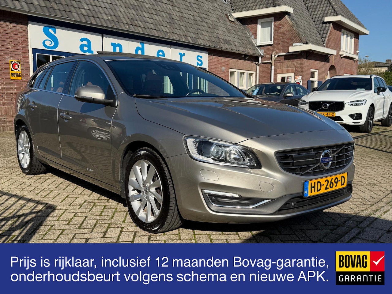 Volvo V60 - 2.0 T4 190 pk Geartronic Summum Luxury-line - AutoWereld.nl