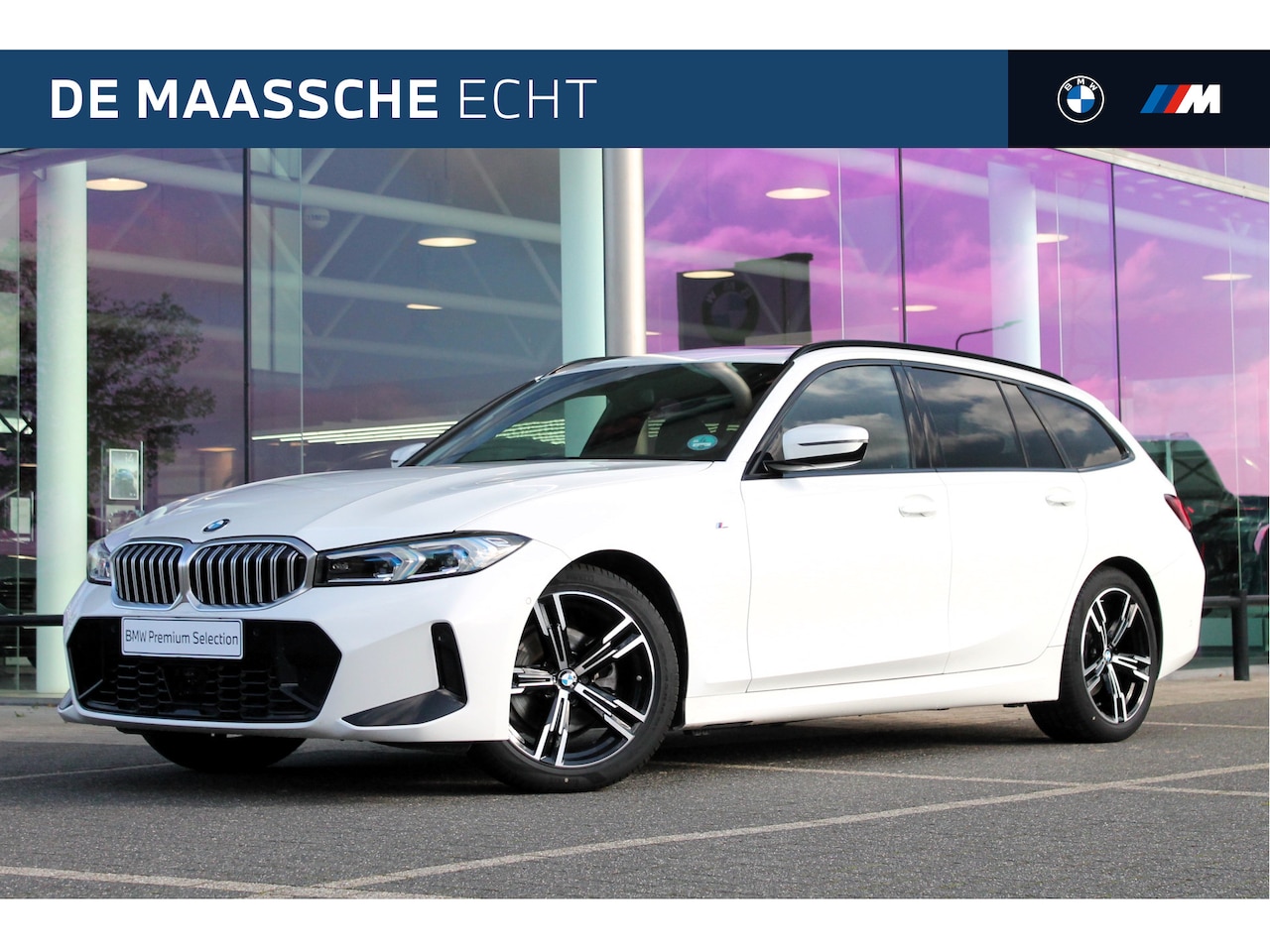 BMW 3-serie Touring - 320i High Executive M Sport Automaat / Panoramadak / Sportstoelen / Stoelverwarming / Adap - AutoWereld.nl