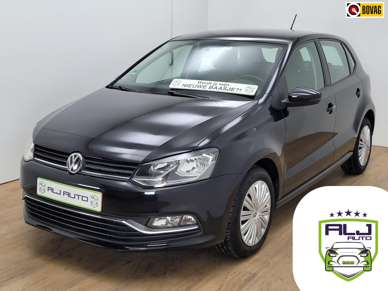 Volkswagen Polo - Occasion 1.2 TSI met cruisecontrol en trekhaak | Tweedehands Volkswagen Polo in zwart met - AutoWereld.nl