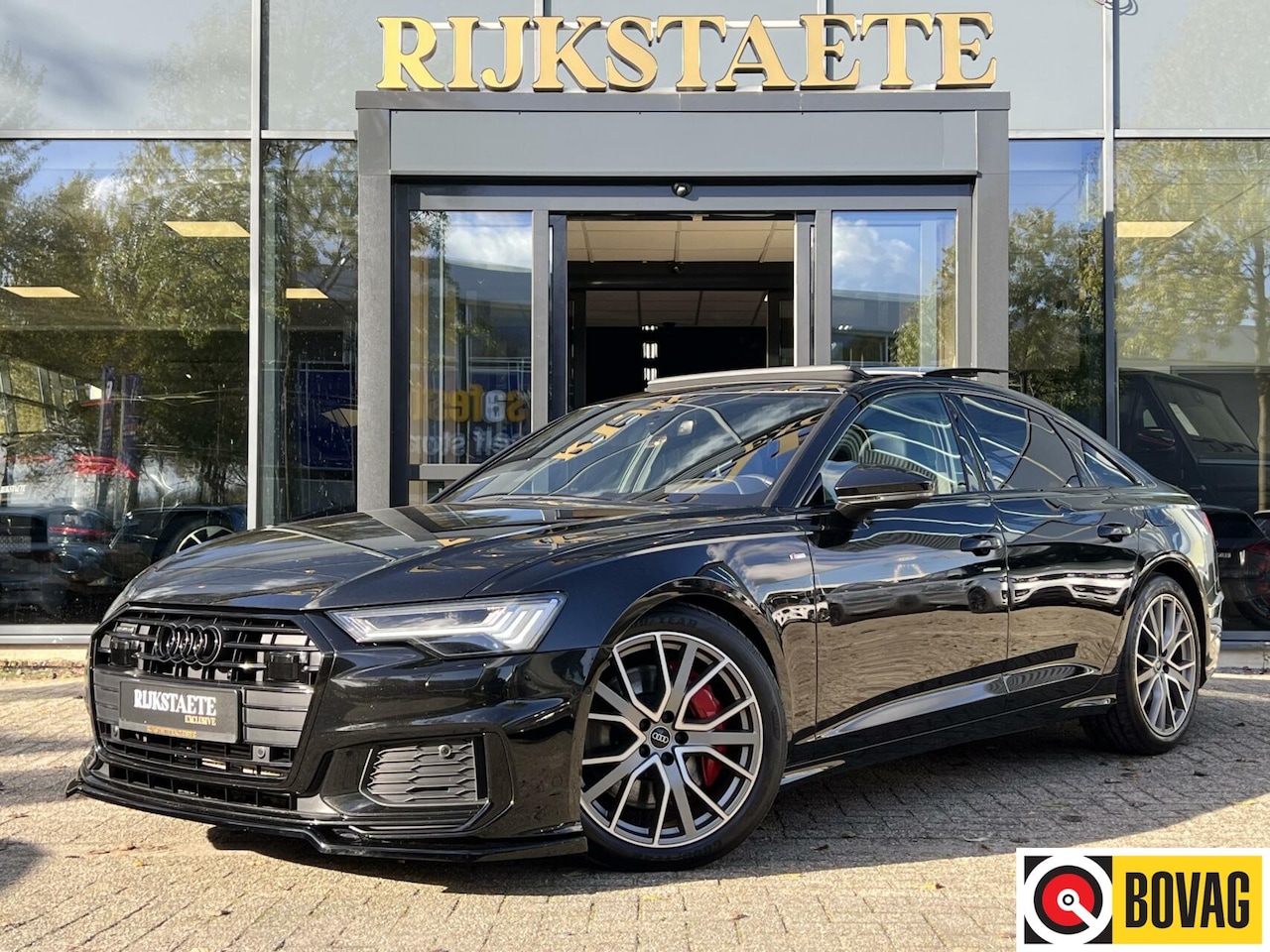 Audi A6 Limousine - 55 TFSI e Quattro Competition|PANO|B&O|HUD - AutoWereld.nl