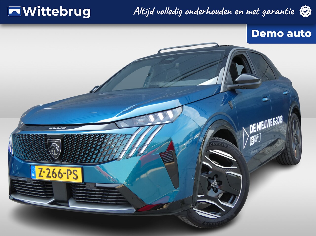 Peugeot e-3008 - GT 73 kWh | Panoramisch schuifdak | 360 Vision & Drive Pack - AutoWereld.nl