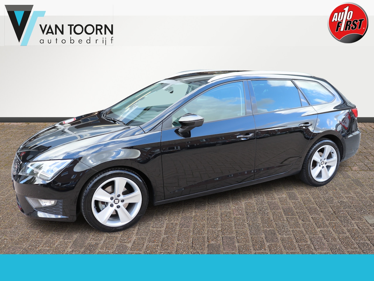 Seat Leon ST - 1.4 EcoTSI FR Connect. Trekhaak, Full-led, navigatie - AutoWereld.nl