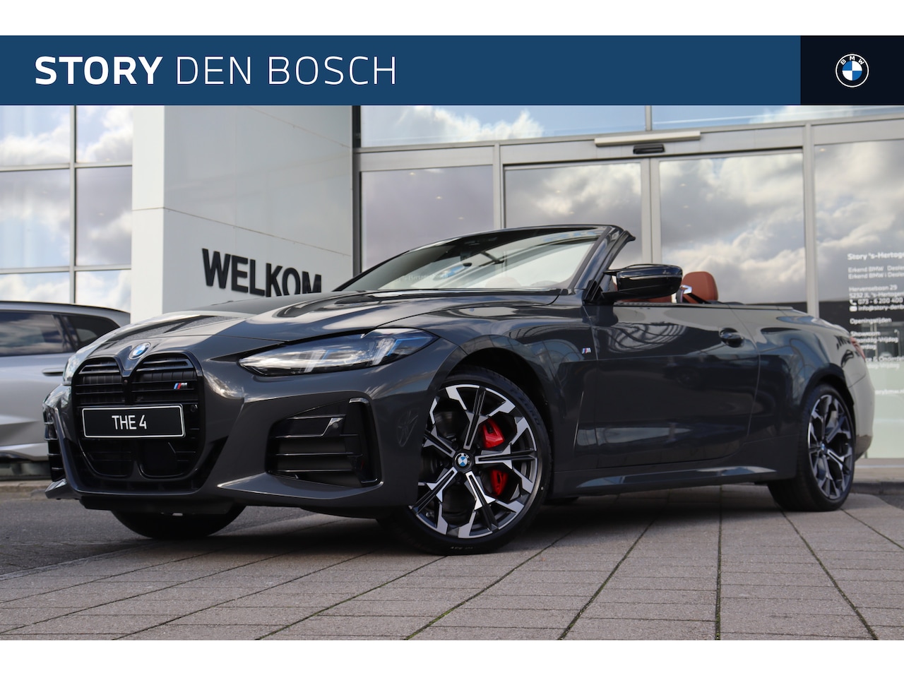 BMW 4-serie Cabrio - M440i xDrive High Executive Automaat / Air Collar / M Adaptief onderstel / Parking Assista - AutoWereld.nl