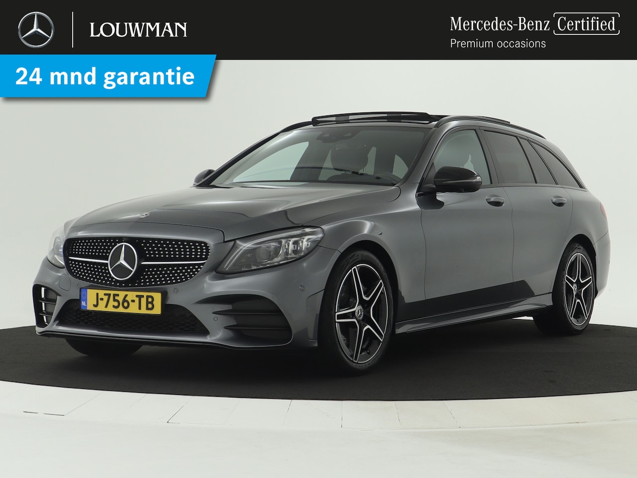 Mercedes-Benz C-klasse Estate - 200 Business Solution AMG Inclusief 24 maanden MB Certified garantie voor Europa. - AutoWereld.nl