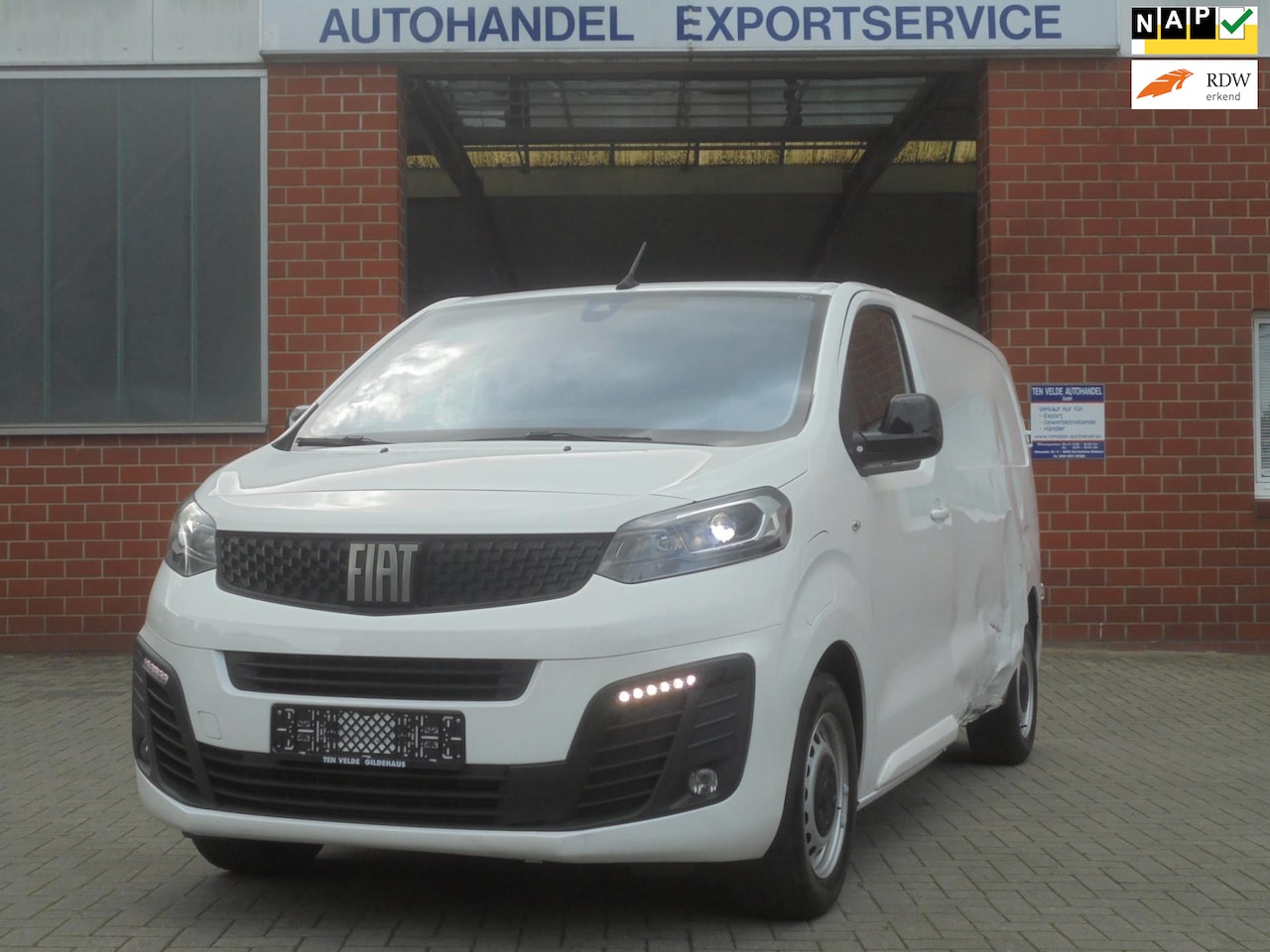 Fiat E-Scudo - L2H1 75 kWh/100kw Elektro, Airco, DAB+, Navi, Cruise, Camera - AutoWereld.nl