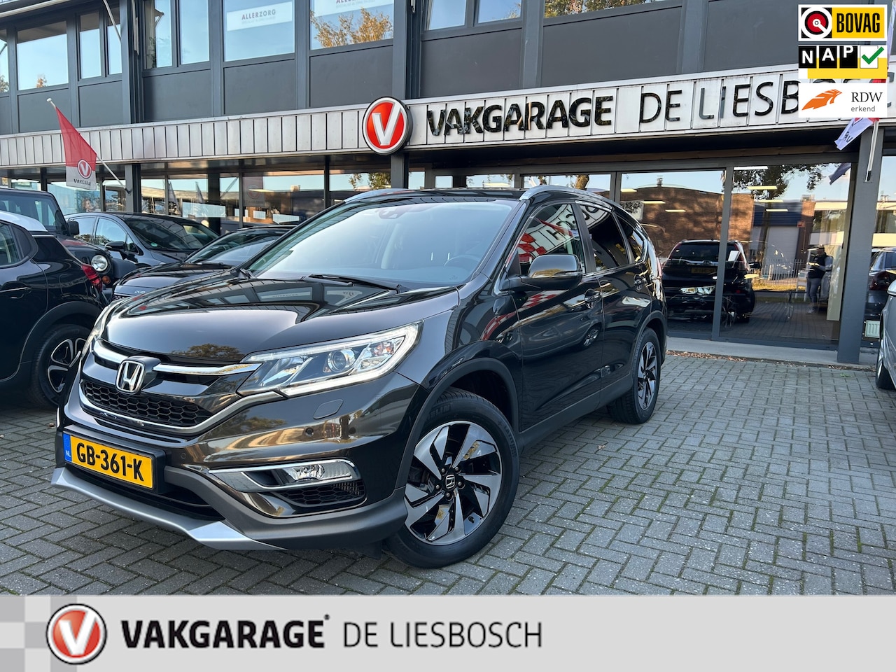 Honda CR-V - 1.6D 4WD Lifestyle/navi/leer/camera/stoelverw/trekhaak/190pk - AutoWereld.nl