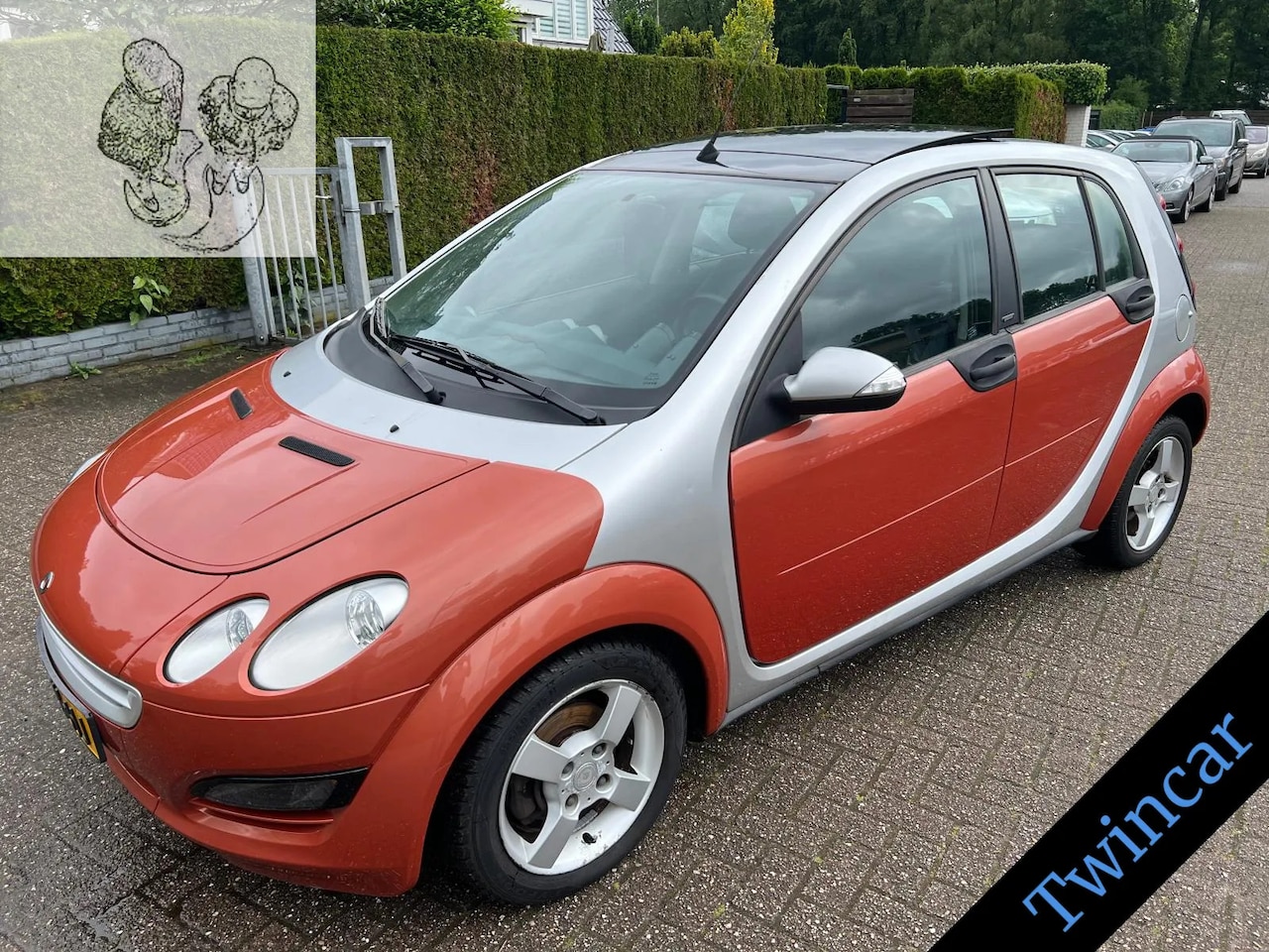 Smart Forfour - 1.3 5-DRS PASSION AIRCO PANO S/K DAK LMV NAP ZUINIG! - AutoWereld.nl