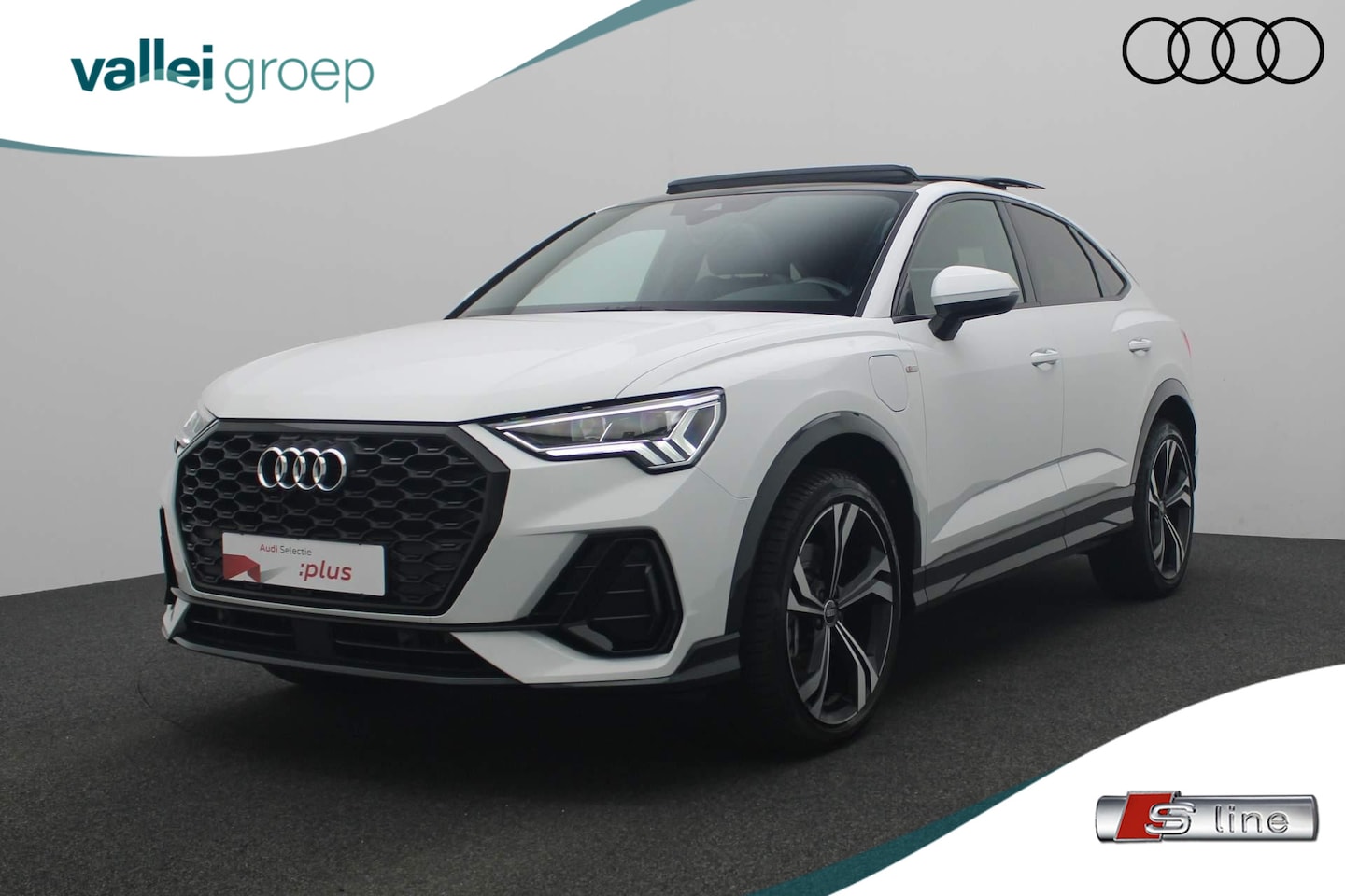 Audi Q3 Sportback - 45 TFSI e 245PK S-tronic S Edition / S-Line | Pano | 20 inch | Leer | Navi | Camera | ACC - AutoWereld.nl