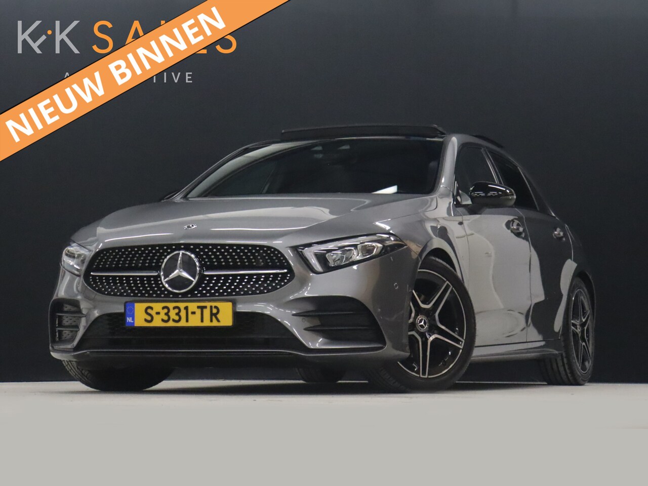 Mercedes-Benz A-klasse - 200 AMG Sport [SCHUIFDAK, SFEERVERLICHTING, ACHTERUITRIJCAMERA, STOELVERWARMING, FLIPPERS, - AutoWereld.nl