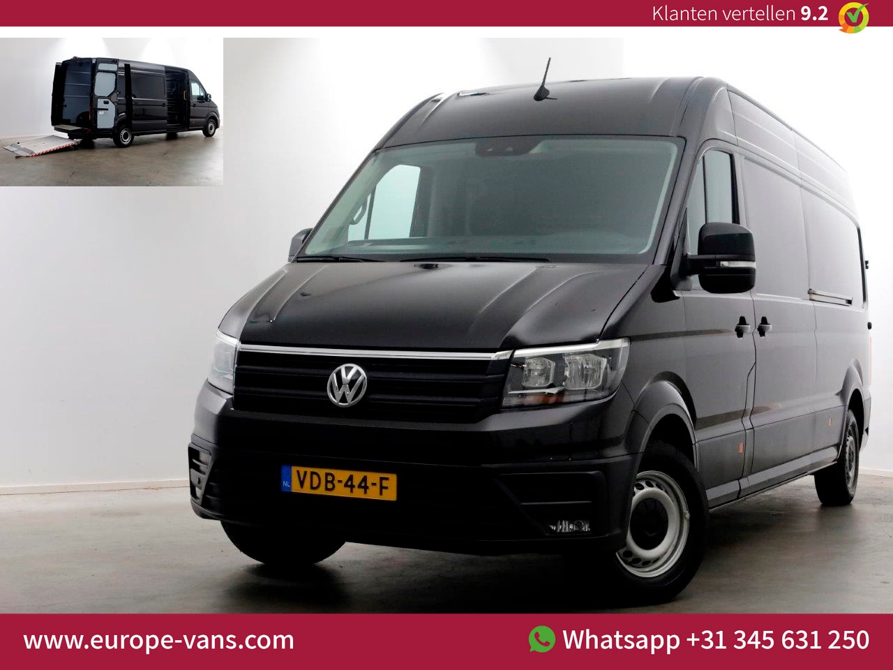 Volkswagen Crafter - 35 2.0 TDI 177pk L4H3 (L3H2) Maxi Easy Acces Laadklep 500kg 2x Schuifdeur 01-2020 - AutoWereld.nl