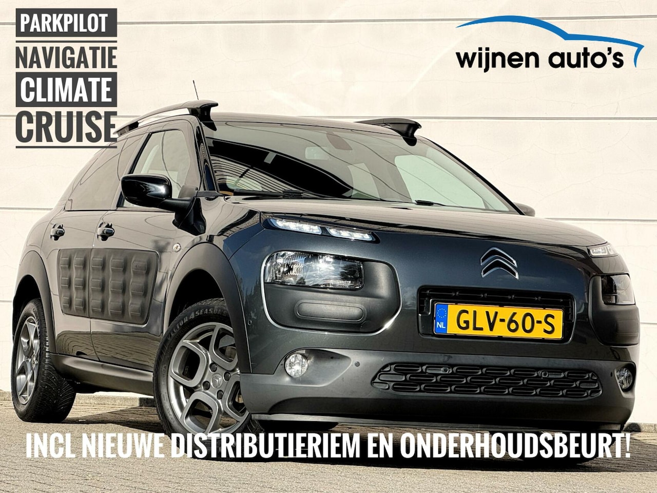 Citroën C4 Cactus - 1.2 e-VTi Shine/ Navi/ Climate/ Parkpilot - AutoWereld.nl