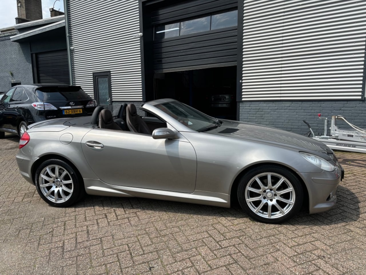 Mercedes-Benz SLK-klasse - 1.8 Compressor AMG PAKKET 3 MND GAR CLIMA NAVI XENON LEER CRUISE - AutoWereld.nl