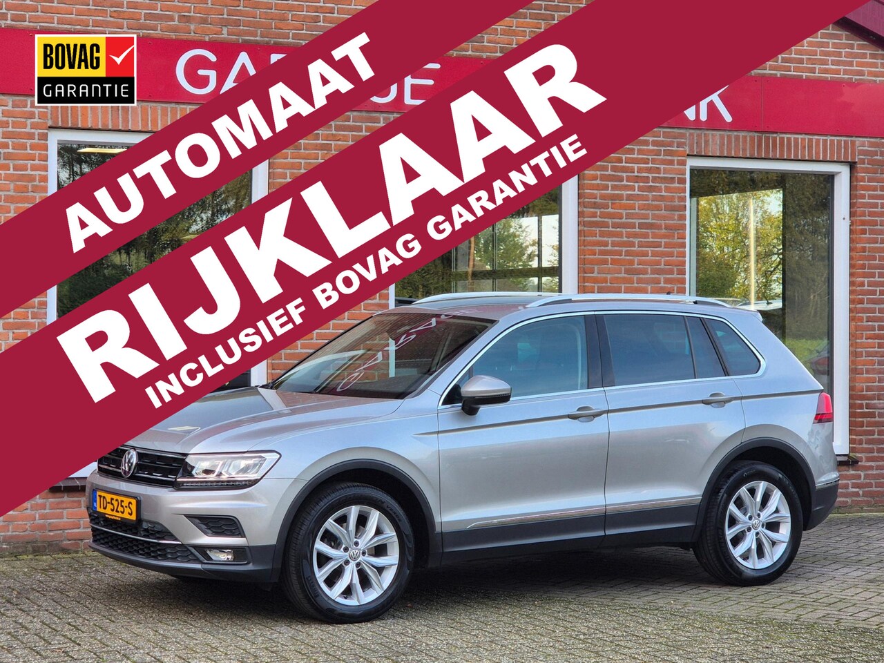 Volkswagen Tiguan - 1.4 TSI 4Motion Highline 150PK 5drs AUTOMAAT clima, adapt cruise, led, navi, carplay, trek - AutoWereld.nl