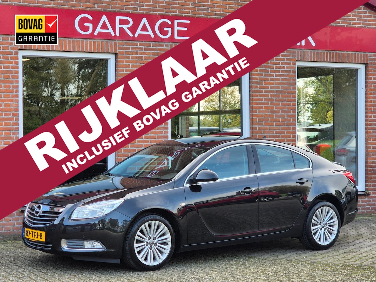 Opel Insignia - 1.4 Turbo EcoFLEX Business Edition 140PK 5drs clima, cruise, navi, pdc RIJKLAAR - AutoWereld.nl