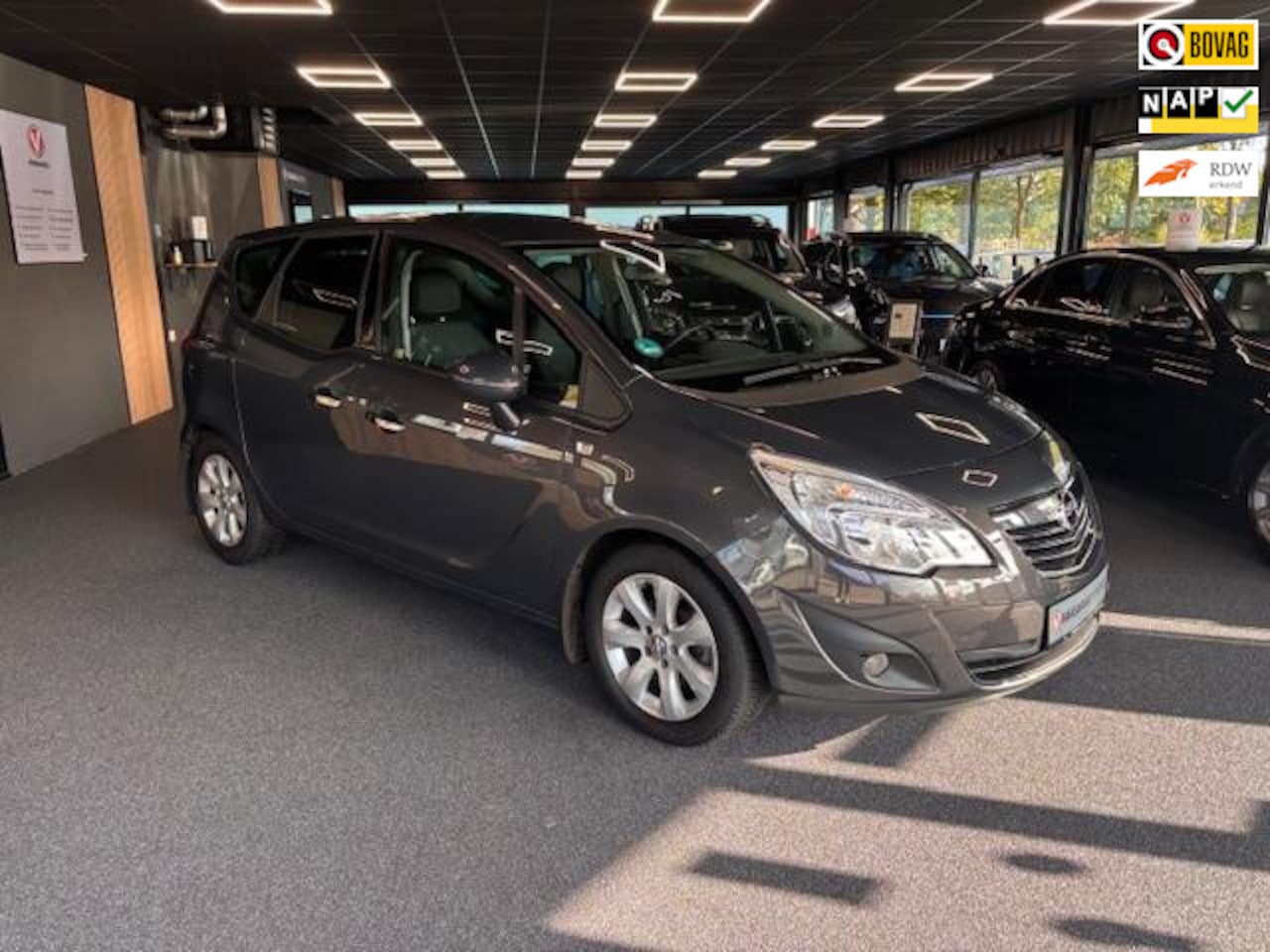 Opel Meriva - 1.4 Turbo Cosmo | Auto Airco | Cruise | Half Leder | PDC Voor + Achter | Armsteun | Org. N - AutoWereld.nl