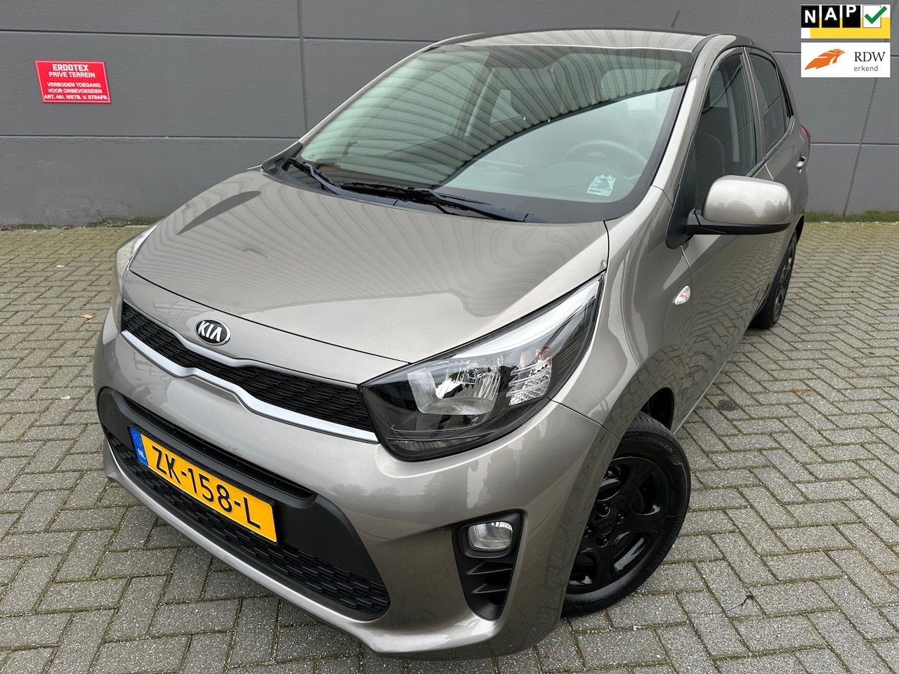 Kia Picanto - 1.0 CVVT EconomyPlusLine*AIRCO*NEW APK*NAP*ELKT-RAAM*C-D AFSTAND *2 EIGNAAR - AutoWereld.nl