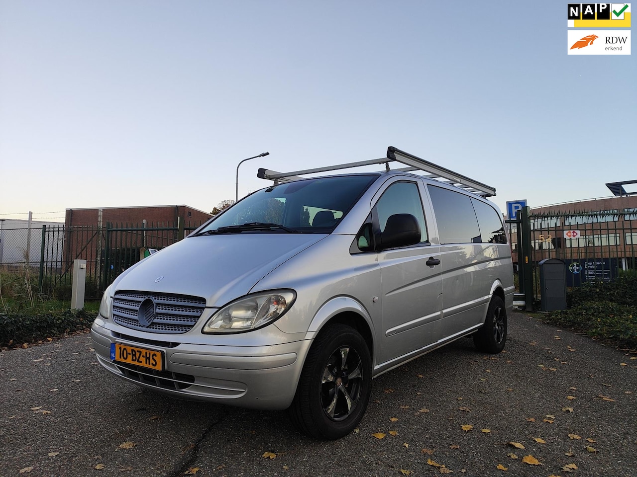 Mercedes-Benz Vito - 111 CDI 320 Lang DC standaard Airco! Apk! Nap!!! - AutoWereld.nl