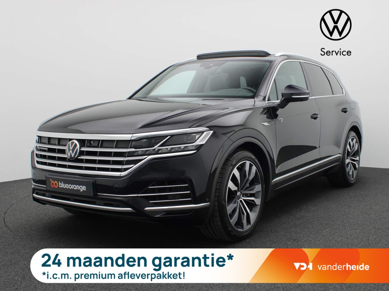 Volkswagen Touareg - 3.0 TSi eHybrid Elegance 4MOTION 340PK DSG Panoramadak, trekhaak, 360 gr. camera, leder, s - AutoWereld.nl