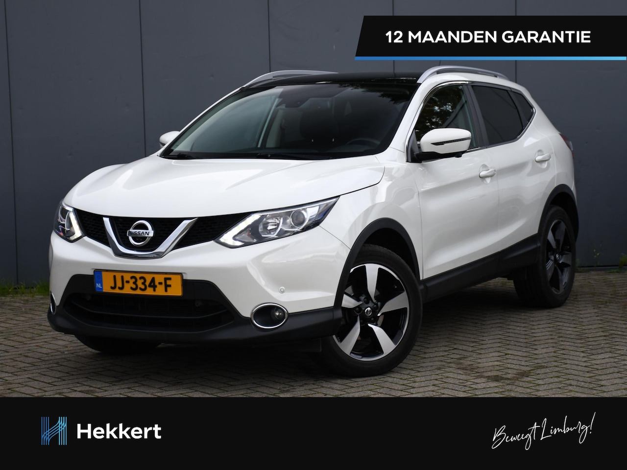 Nissan Qashqai - N-Connecta 1.2 116pk PANO-DAK | 18''LM | TREKHAAK | 360° CAM. | DAB | NAVI | CRUISE.C - AutoWereld.nl