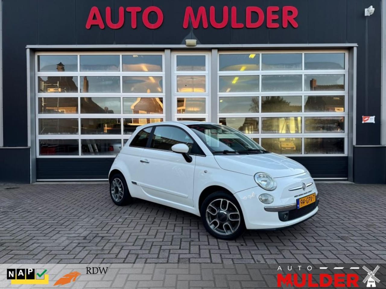 Fiat 500 - 1.2 SPORT / AIRCO / APK NIEUW! / RIJKLAAR! - AutoWereld.nl