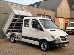 Mercedes-Benz Sprinter - 314 2.2 CDI 366 DC Kipper Airco Cruise controle Trekhaak 2000kg trekgewicht Navigatie Kiep