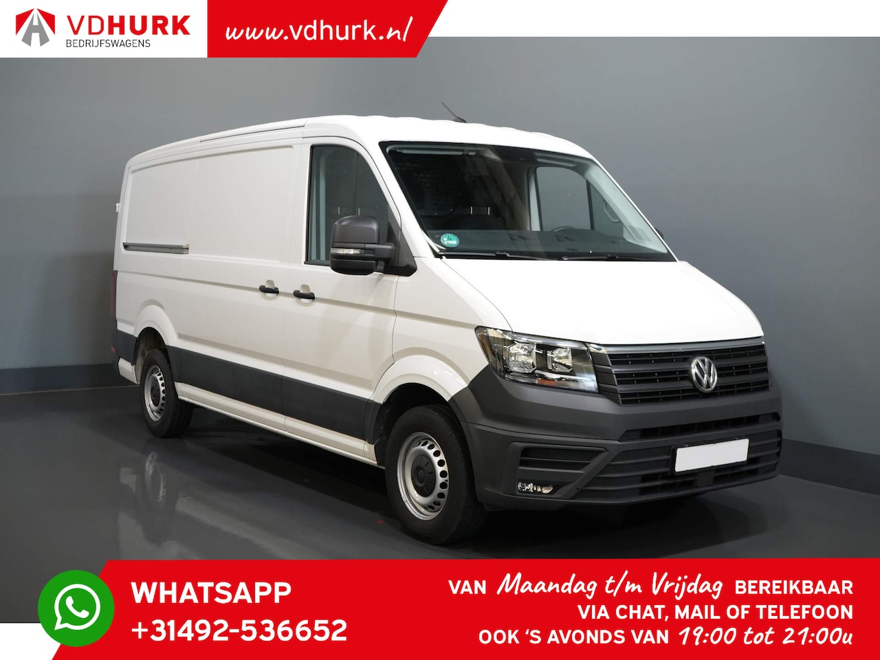 Volkswagen Crafter - 35 2.0 TDI 140 pk L3H2 Cruise/ Airco/ 6 versnellingen - AutoWereld.nl