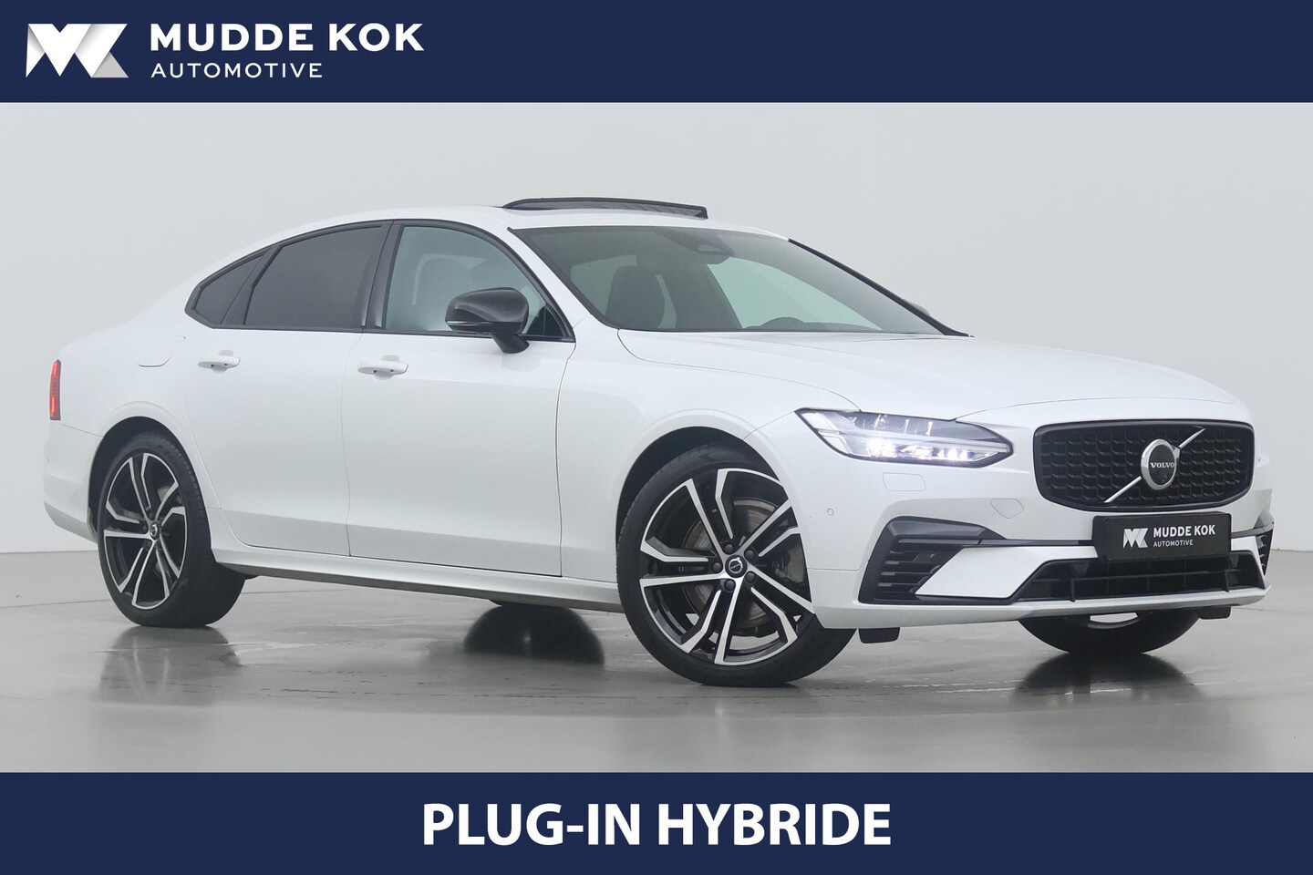 Volvo S90 - T8 Recharge Ultimate Dark | Long Range | Bowers&Wilkins | head-Up | 360° Camera | Schuif/k - AutoWereld.nl