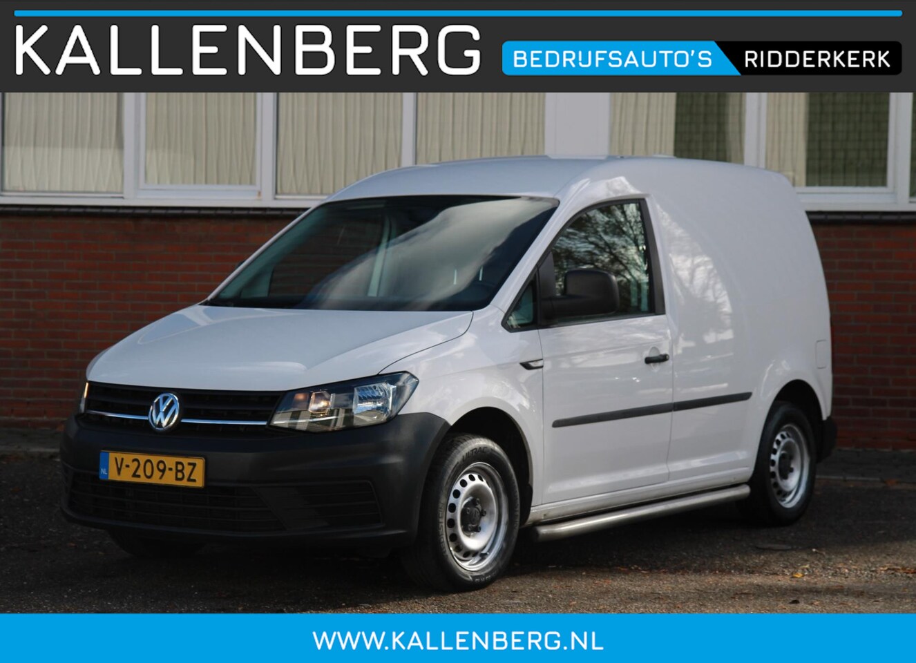 Volkswagen Caddy - 2.0 TDI 102PK L1H1 Trendline / Cruise / Dubbele laadvloer / Navi / Airco - AutoWereld.nl