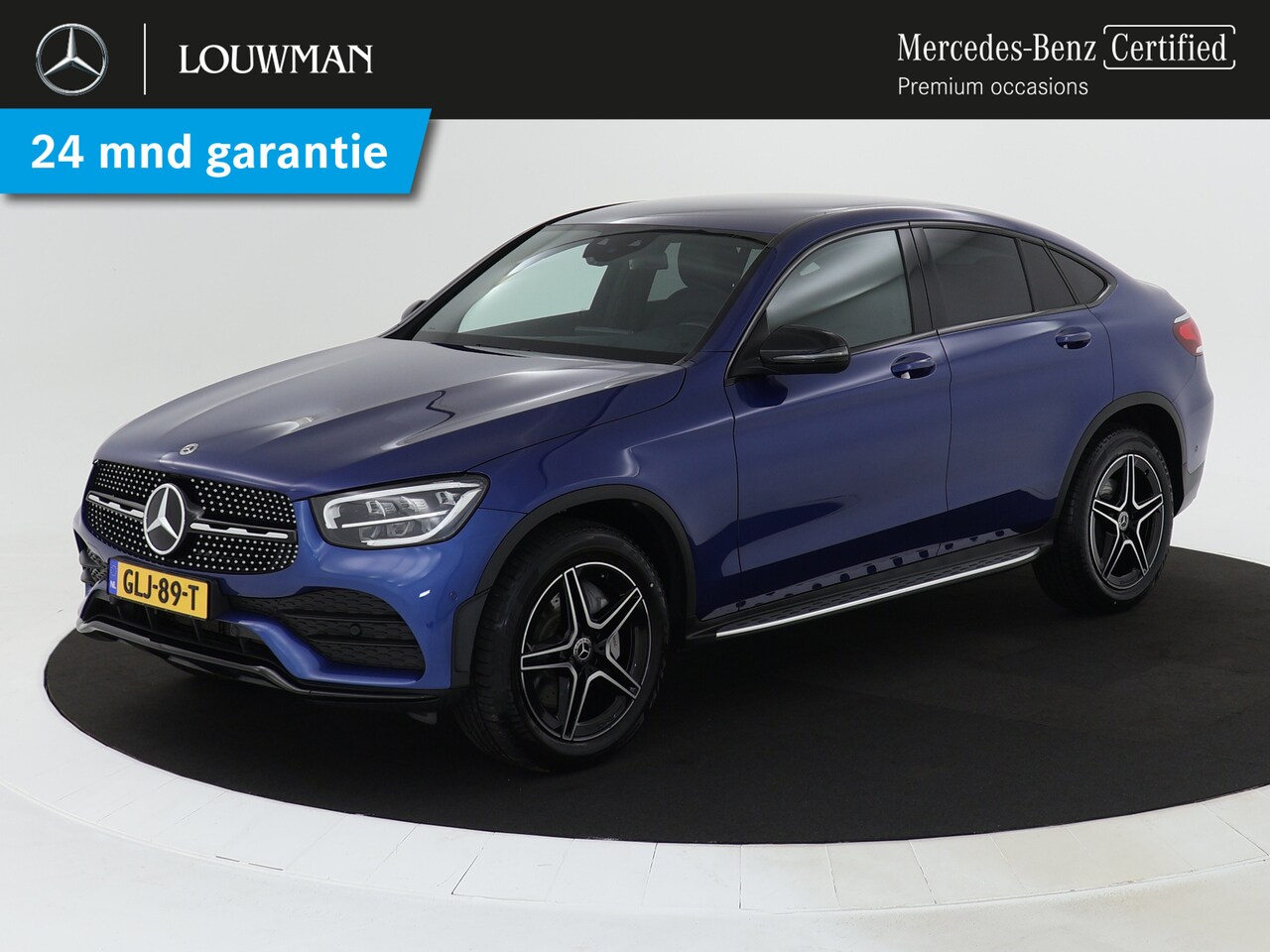 Mercedes-Benz GLC-klasse Coupé - 300 e 4-Matic AMG Nightpakket | Airmatic | Trekhaak | Distronic | Dode Hoek Ass | Apple Ca - AutoWereld.nl